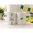 7 Artes para Caneca Brasil Copa do Mundo Arquivo Editável  4
