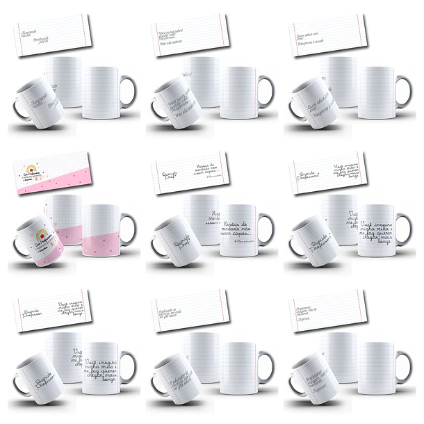27 Artes para Caneca e Ecobag Nescessaire Dia Dos Professors Arquivo em Jpg 5