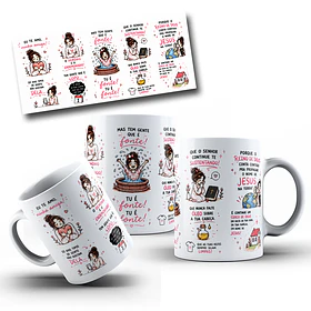 Arte para Caneca Eu te amo tanto minha amiga, só dois tipos de gente não gostam dela. o demônio e o endemoniado Arquivo Png