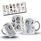 Arte para Caneca Flork De pijama ou maquiada, desbocada ou educada - Musica Vem Pra Minha Vida Henrique & Juliano Arquivo Png 1