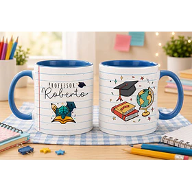 9 Artes para Caneca Dia Dos Professores Arquivo em Canva 