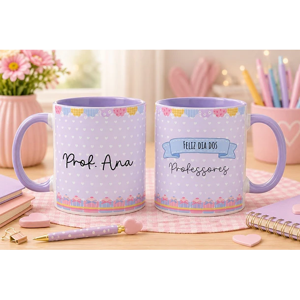 9 Artes para Caneca Dia Dos Professores Arquivo em Canva  3