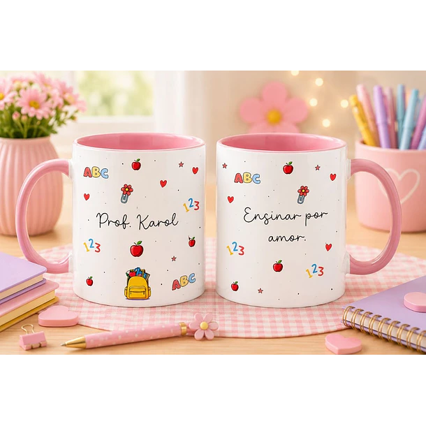9 Artes para Caneca Dia Dos Professores Arquivo em Canva  6
