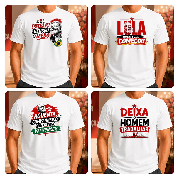 20 Artes para Caneca e Camisa Lula PT e Flávio Bolsonaro PL Politica Arquivo em Jpg 2