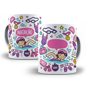 Artes para Caneca Natação em Png
