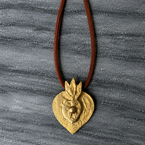 Sagrado Corazón Bronce