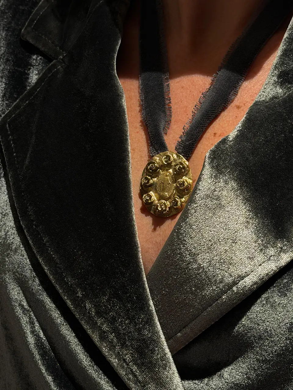 Medalla Milagrosa Rosas M 1