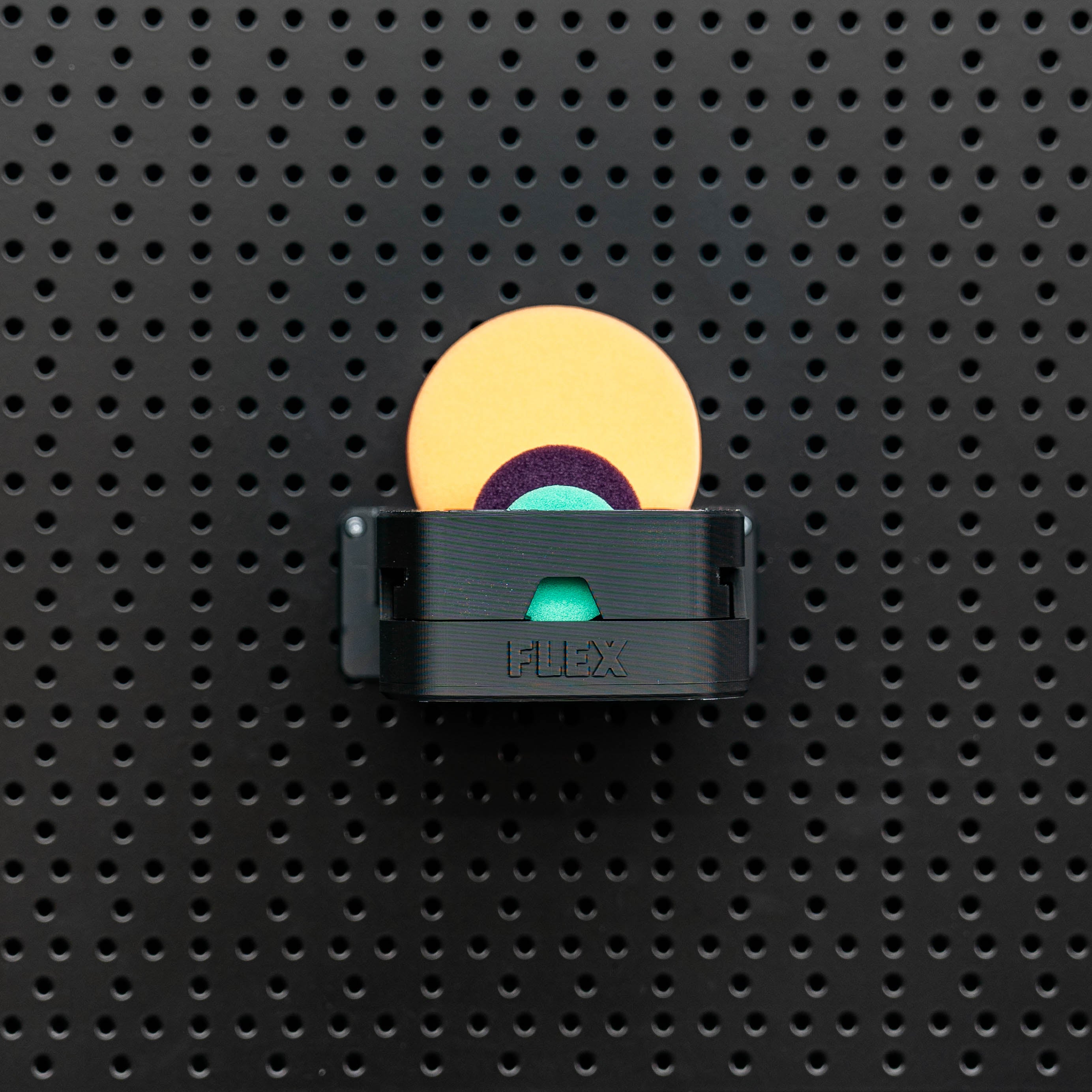 Soporte para pads Pad de 40 mm y 80mm Color Negro