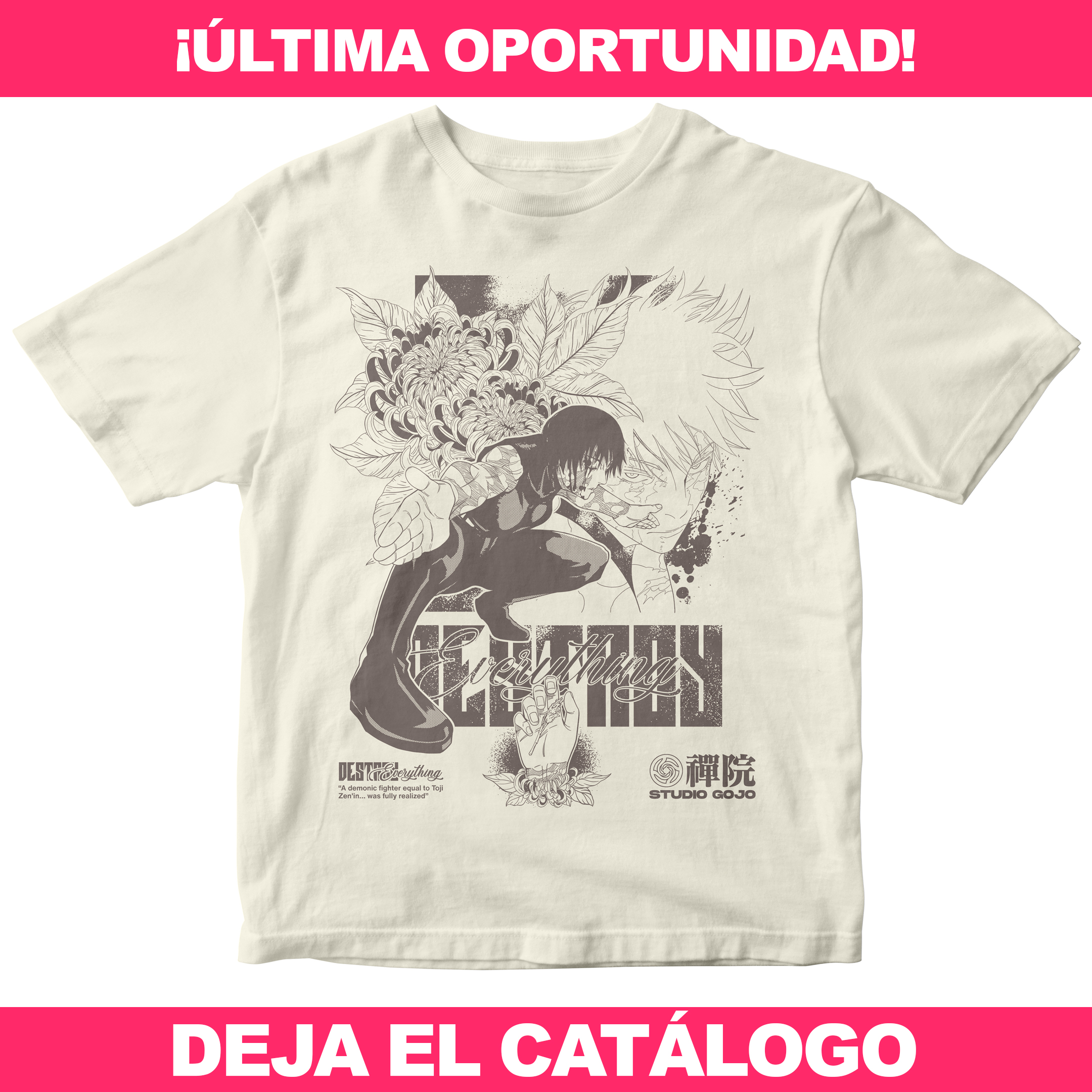 Jujutsu Kaisen - Maki - Polera Manga Corta 1