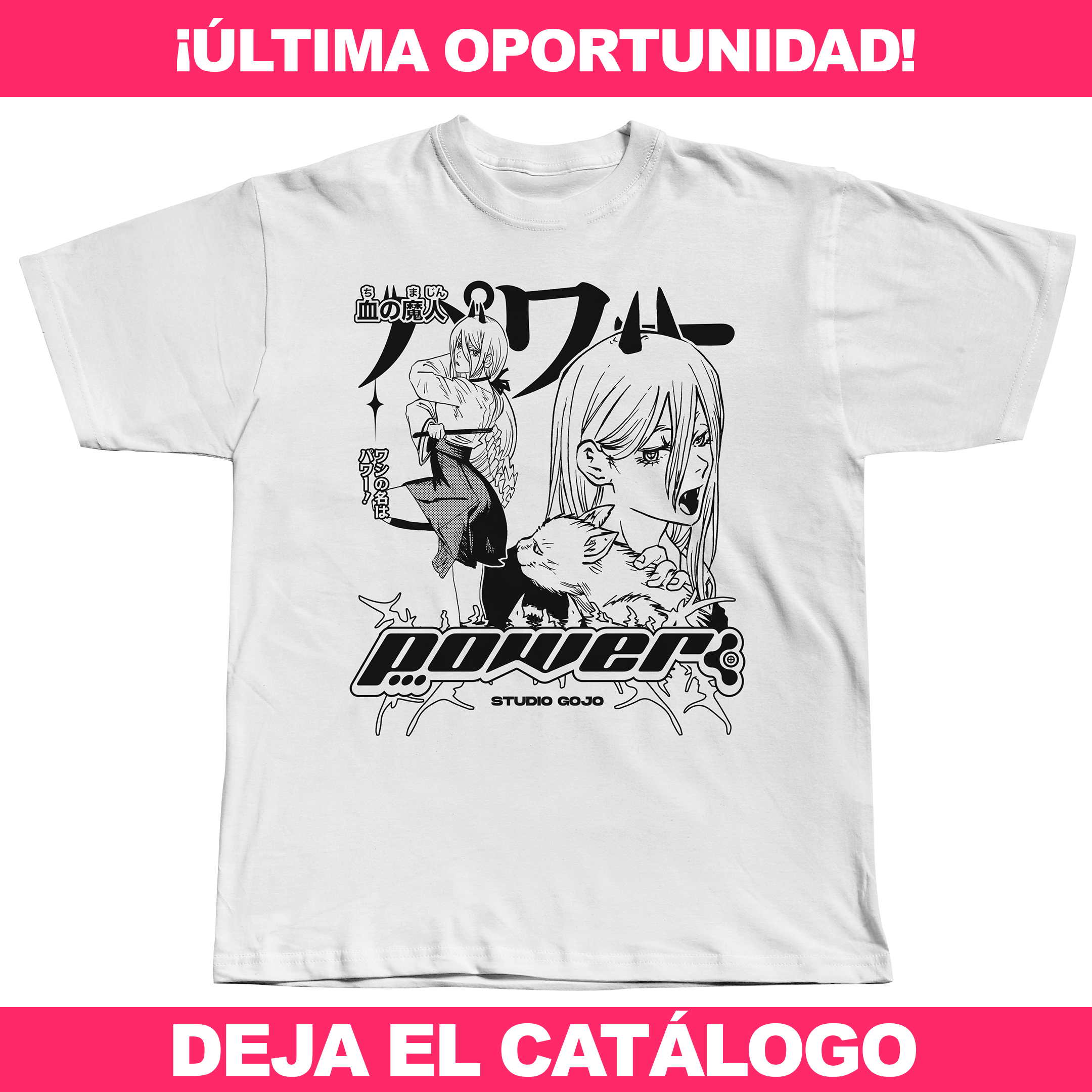 Chainsaw Man - Power - Polera Manga Corta 1