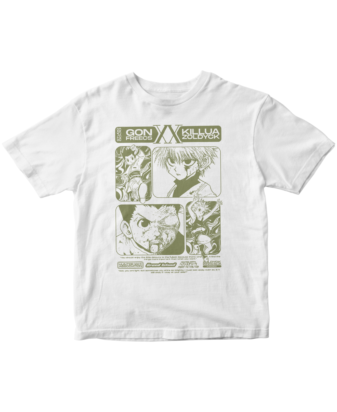 Gon & Killua - Hunter X Hunter - Polera Manga Corta  2