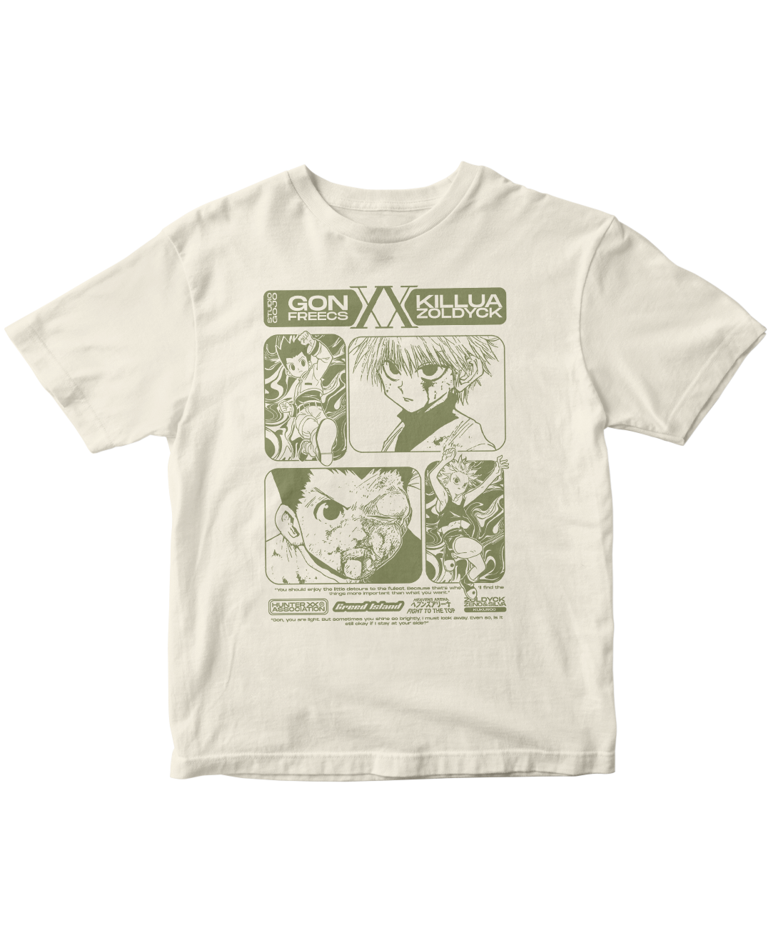 Gon & Killua - Hunter X Hunter - Polera Manga Corta  1