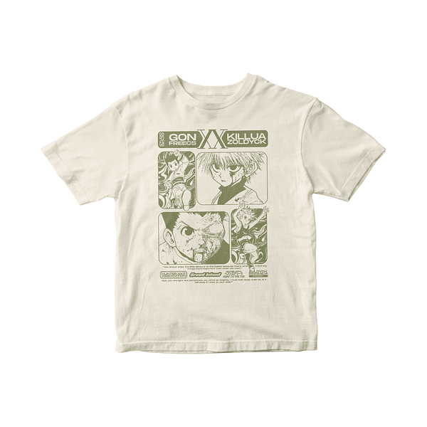 Gon & Killua - Hunter X Hunter - Polera Manga Corta 