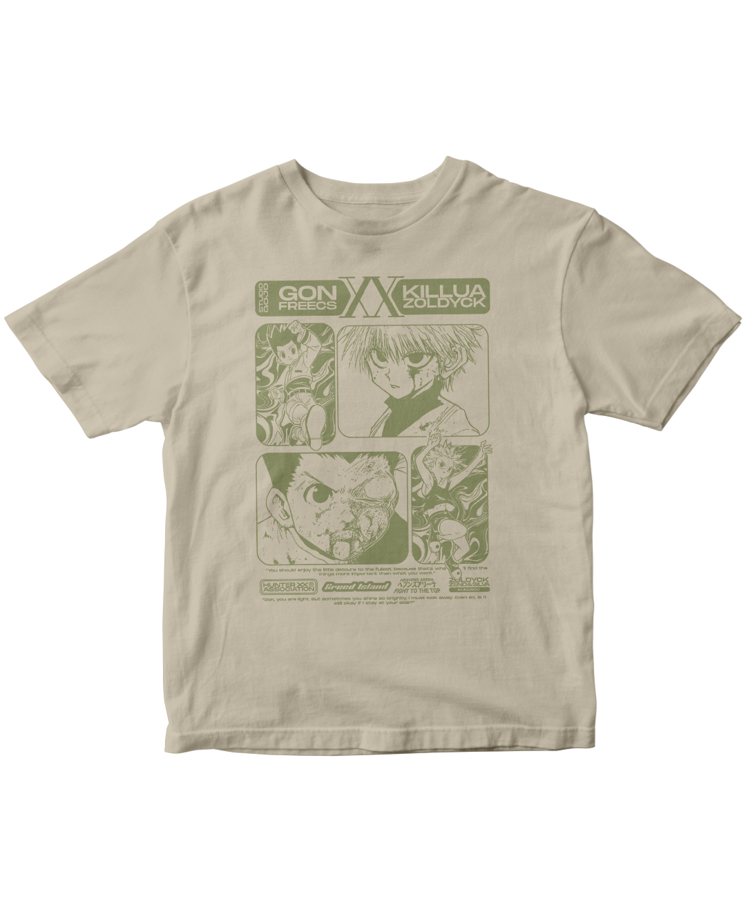 Gon & Killua - Hunter X Hunter - Polera Manga Corta  3