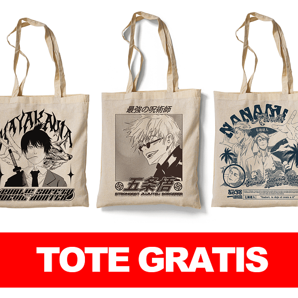 TOTE BAG GRATIS - AGREGAME Y ES GRATIS