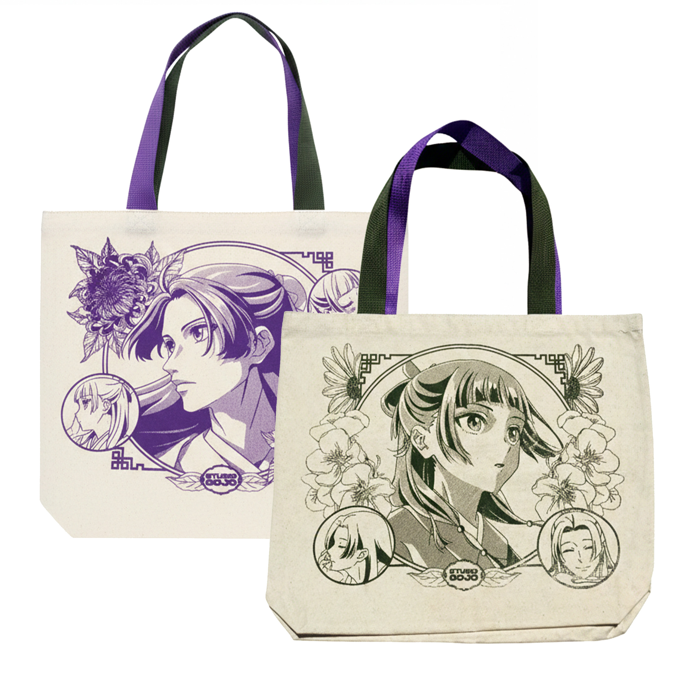 Maomao & Jinshi - Diarios de la Boticaria - TOTE BAG - DOBLE ESTAMPADO - EDICIÓN LIMITADA 1