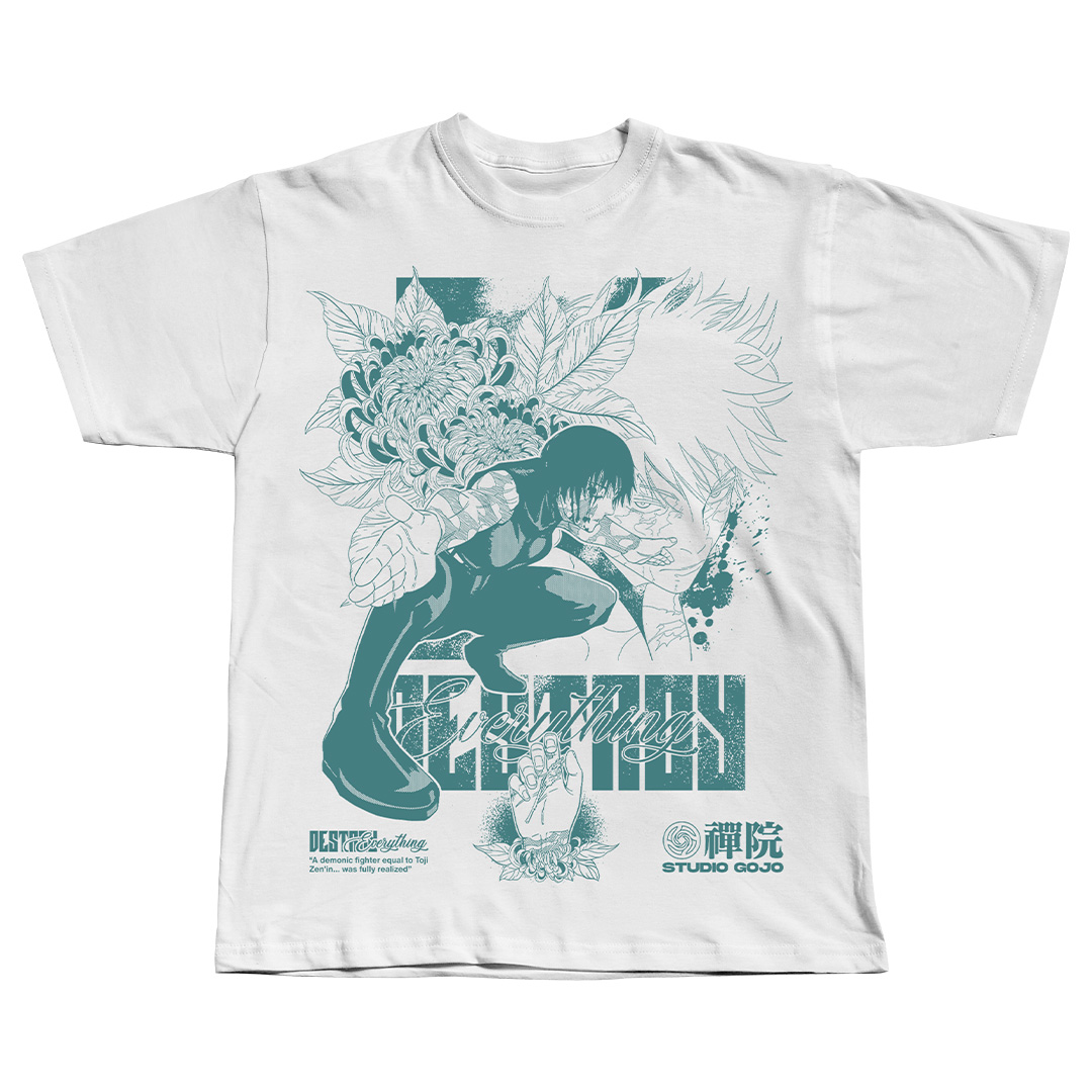 Jujutsu Kaisen - Maki Zenin V2- Polera Manga Corta 1