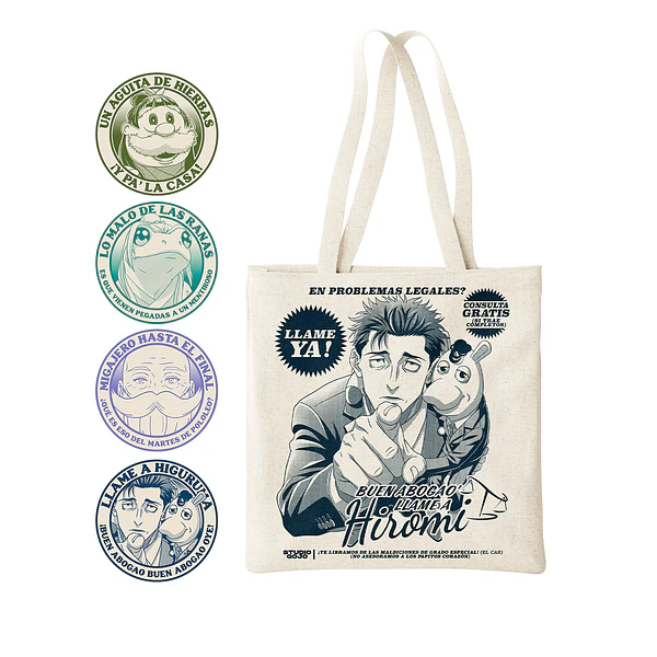 TOTE BAG PROMO + STICKER