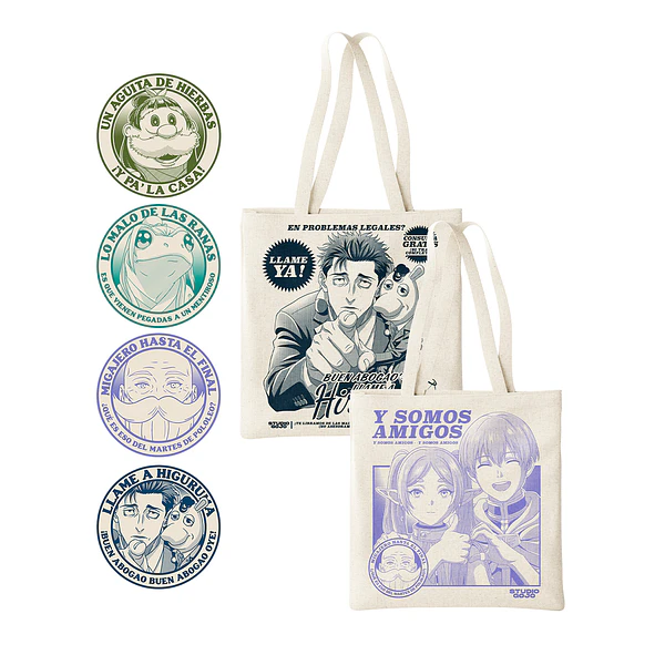 2 TOTE BAG PROMO + STICKER