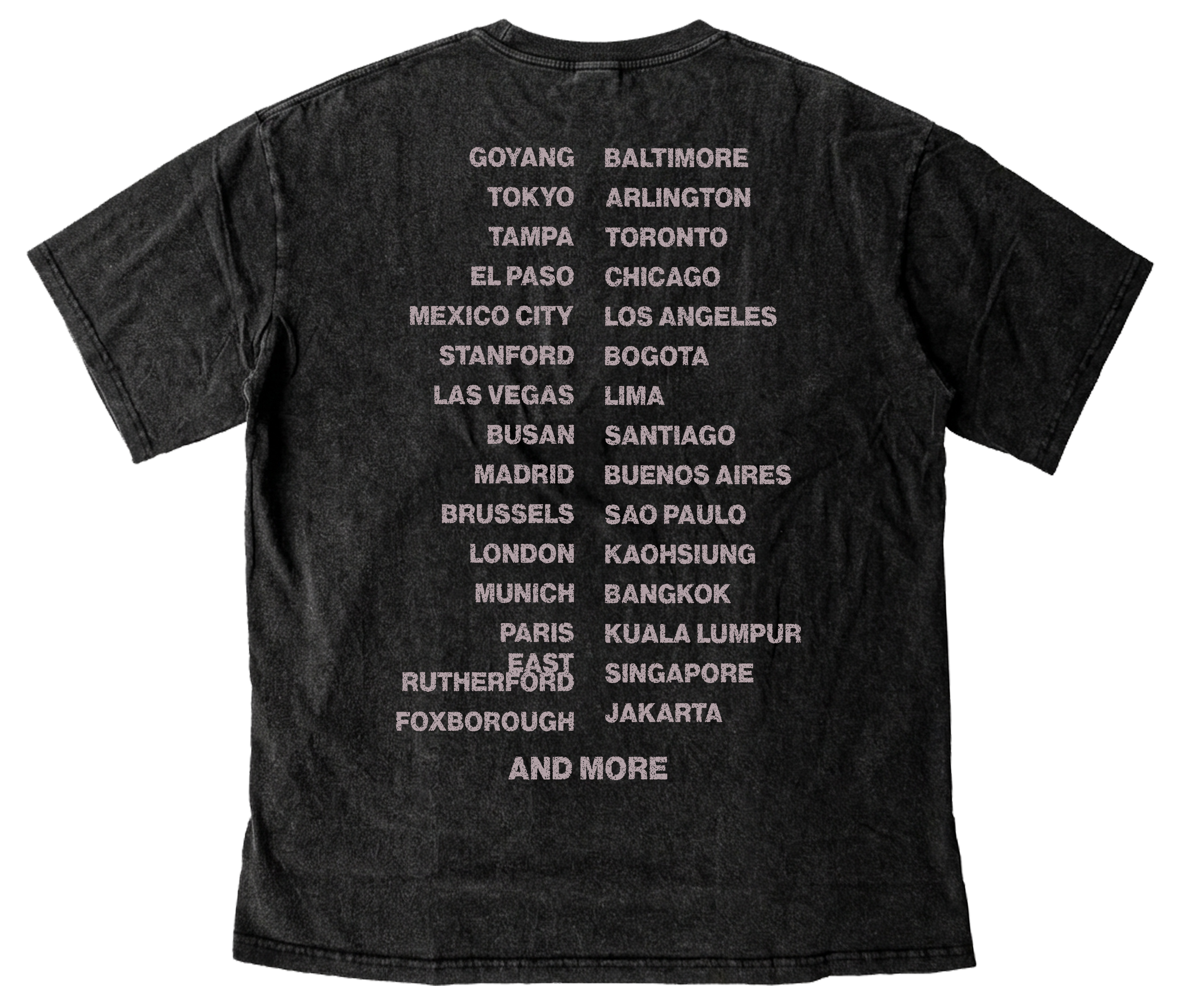 BTS Arirang World Tour #1 - Merch Tour - Polera Manga Corta 4