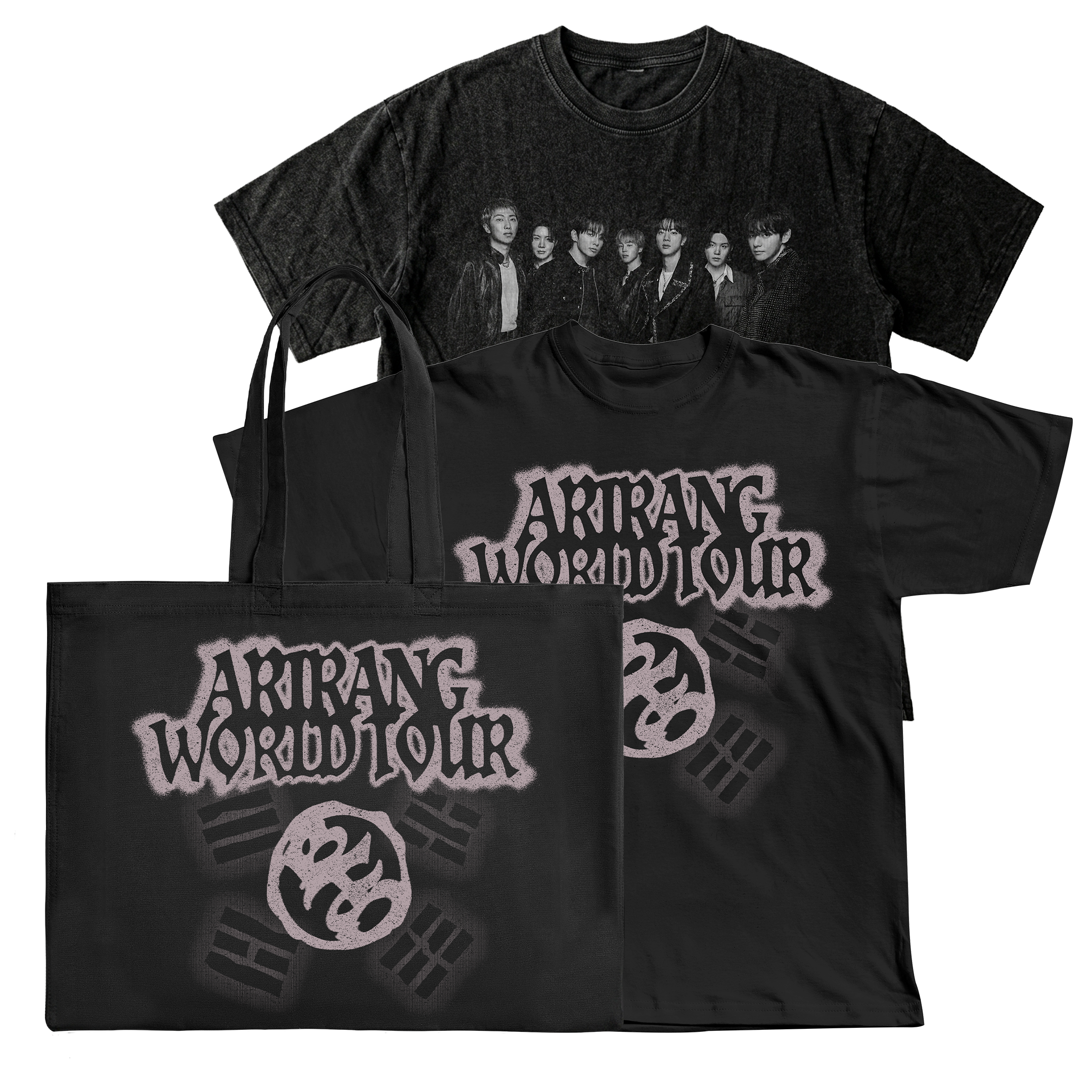 PACK BTS Arirang Manga Corta + TOTE BAG GRATIS 1