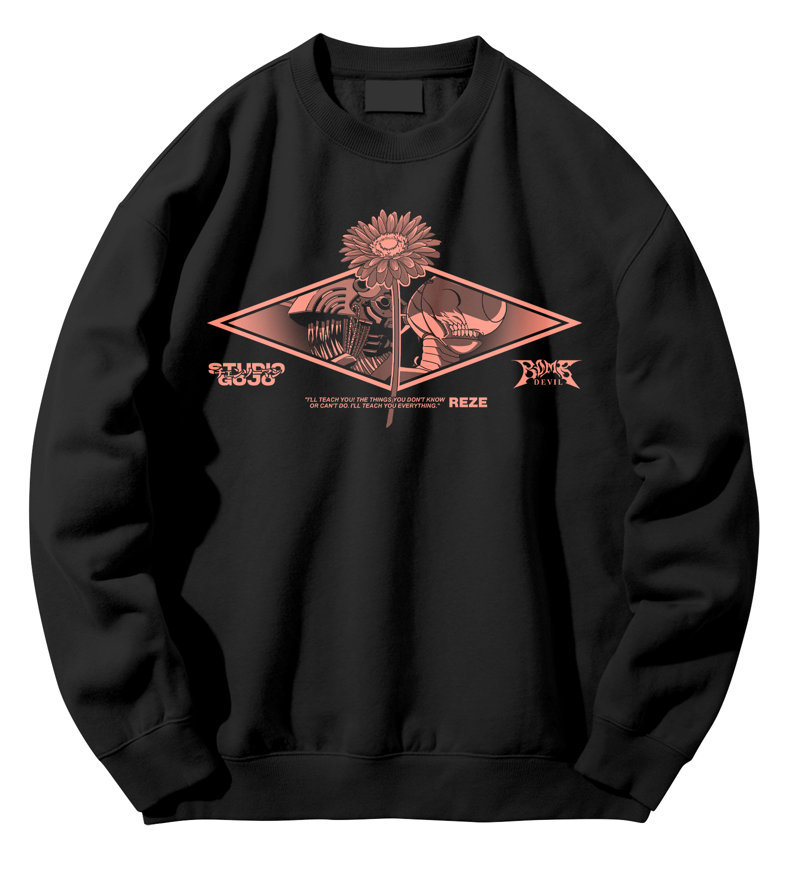 Reze Devil Bomb - Chainsaw Man - Poleron Polo DOBLE ESTAMPADO 2