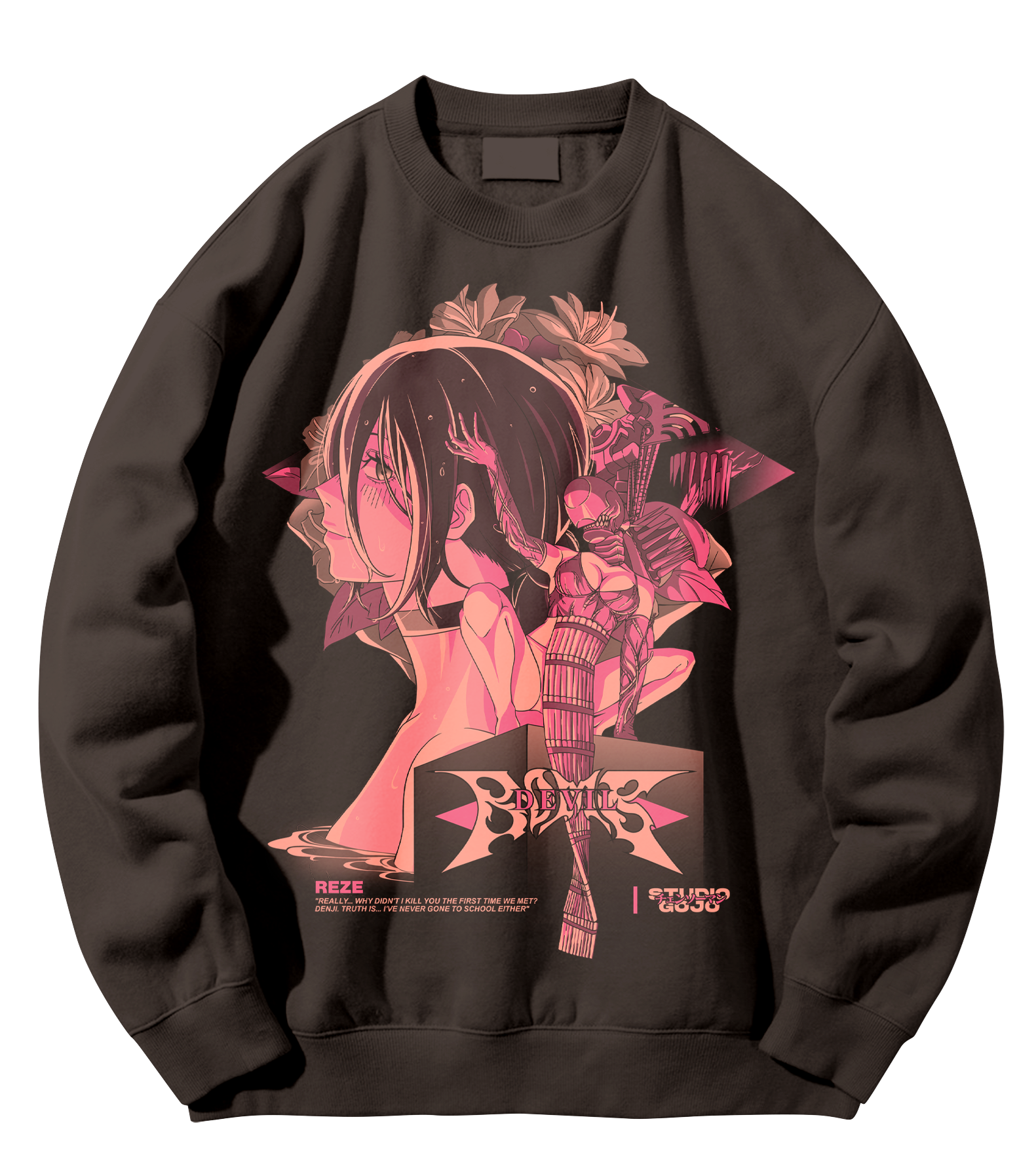 Reze Devil Bomb - Chainsaw Man - Poleron Polo SOLO FRONTAL 2