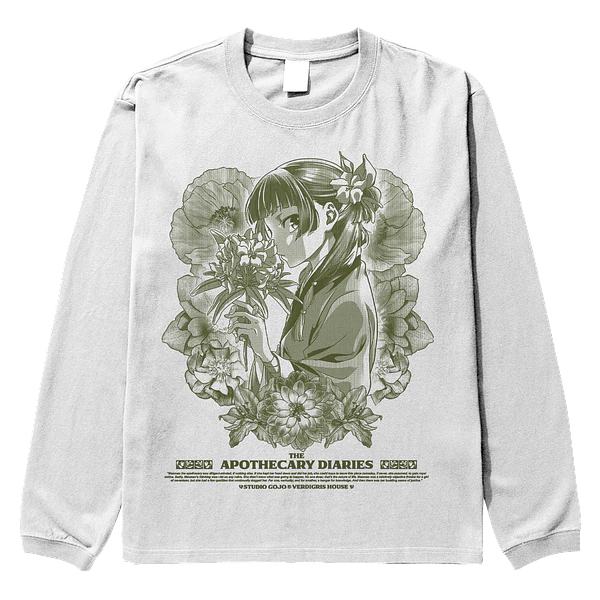 Maomao #1 - Diarios de la Boticaria - Polera manga larga SOLO FRONTAL