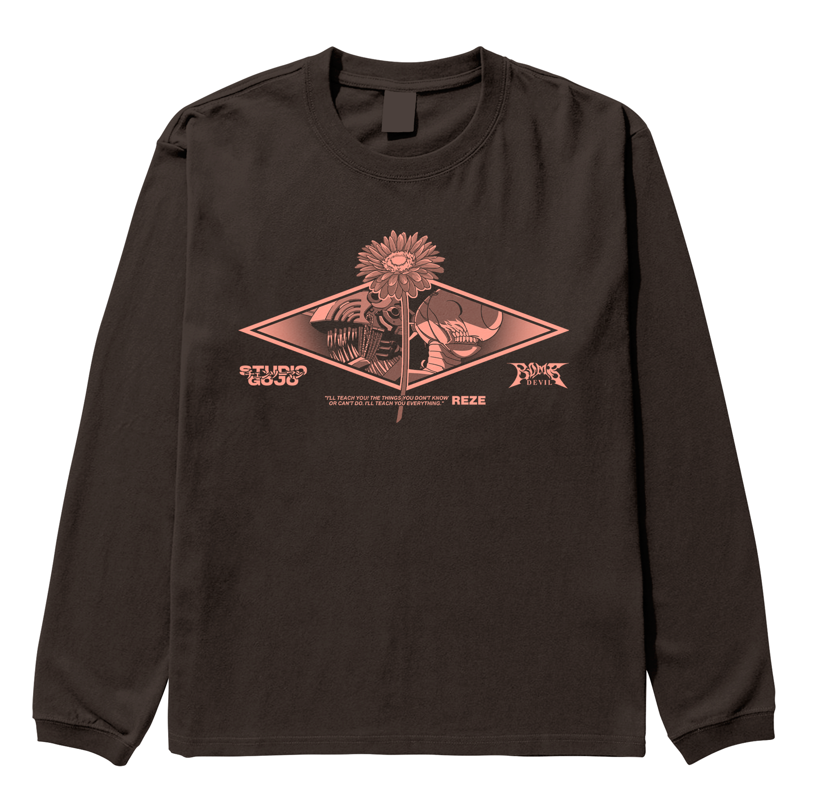 Reze Devil Bomb - Chainsaw Man - Polera manga larga DOBLE ESTAMPADO 5
