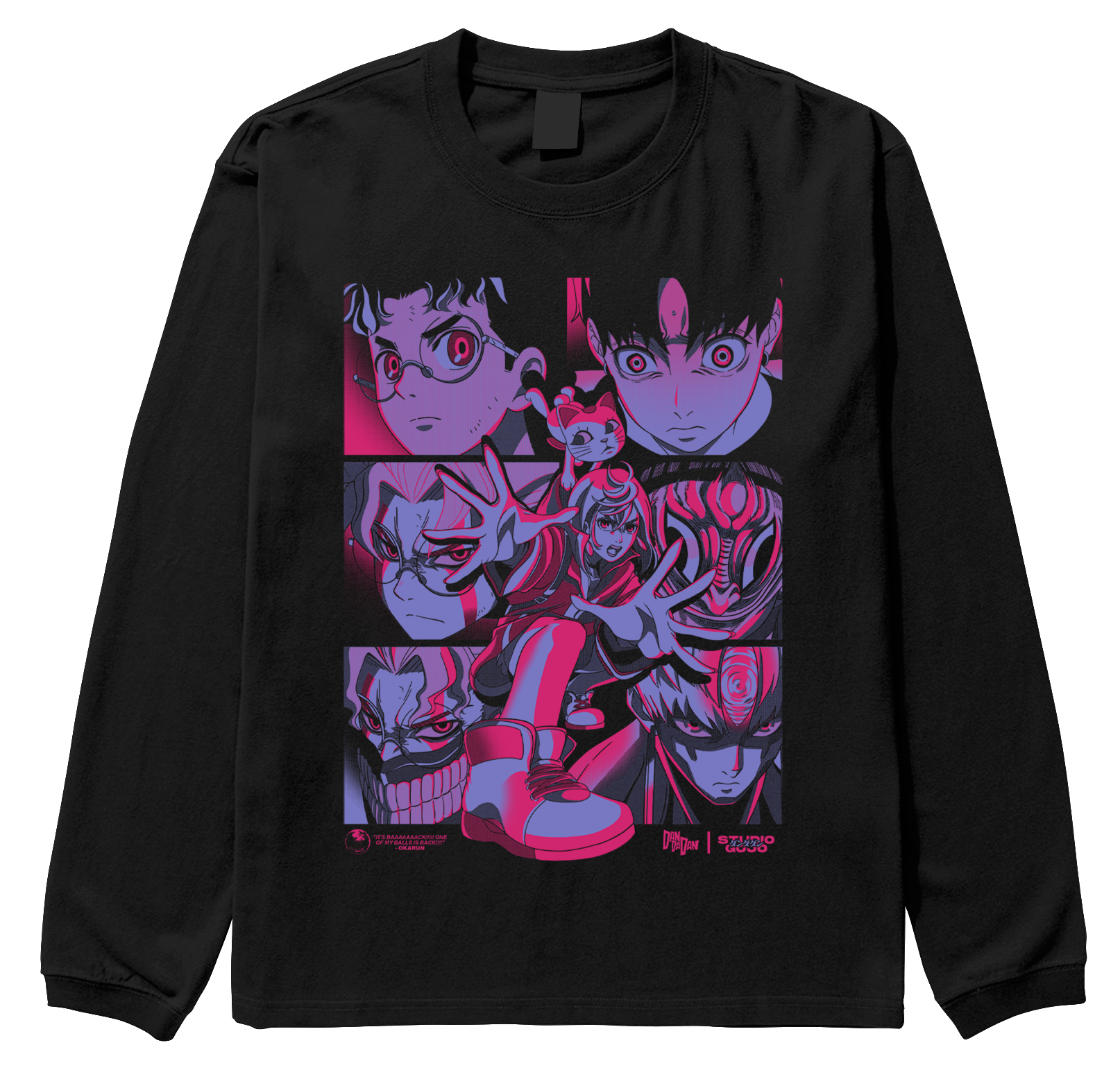 DAN DA DAN! - Polera manga larga SOLO FRONTAL 1