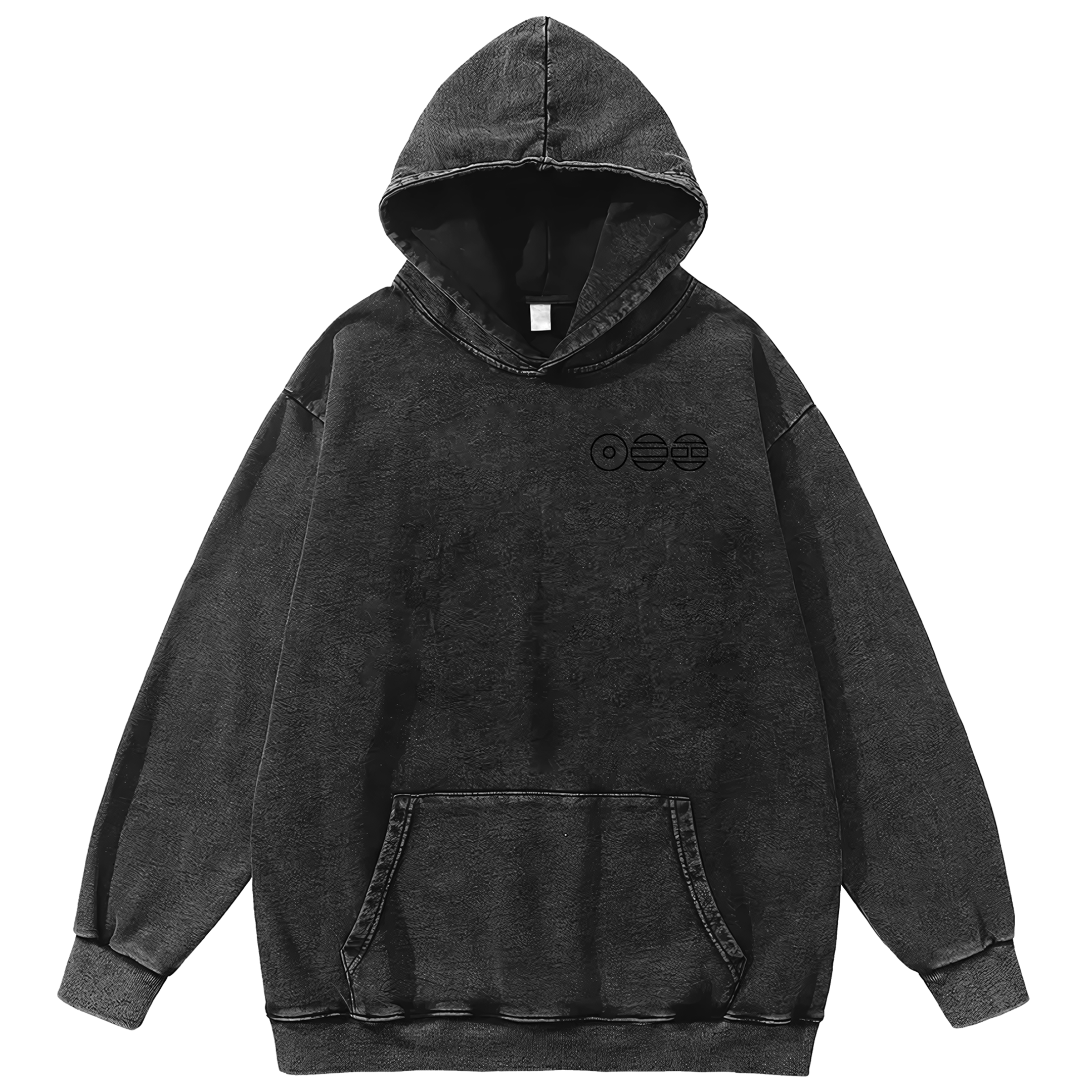 BTS Arirang World Tour #3 - Merch Tour - Poleron Canguro ACID WASH 3