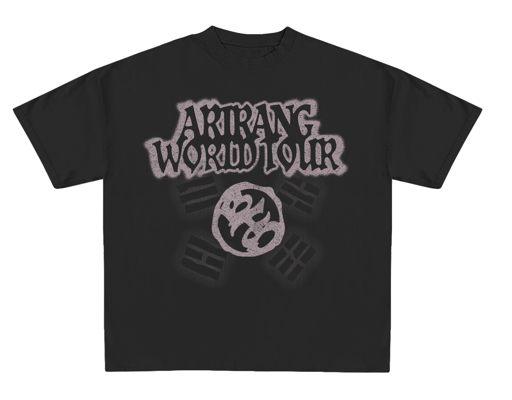 BTS Arirang World Tour #1 - Merch Tour - Polera Manga Corta OVERSIZE 2