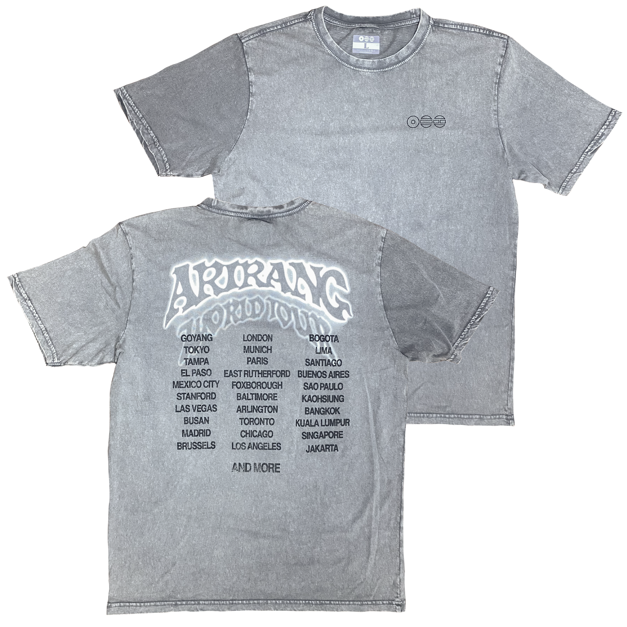 BTS Arirang World Tour #3 - Merch Tour - Polera Manga Corta 1