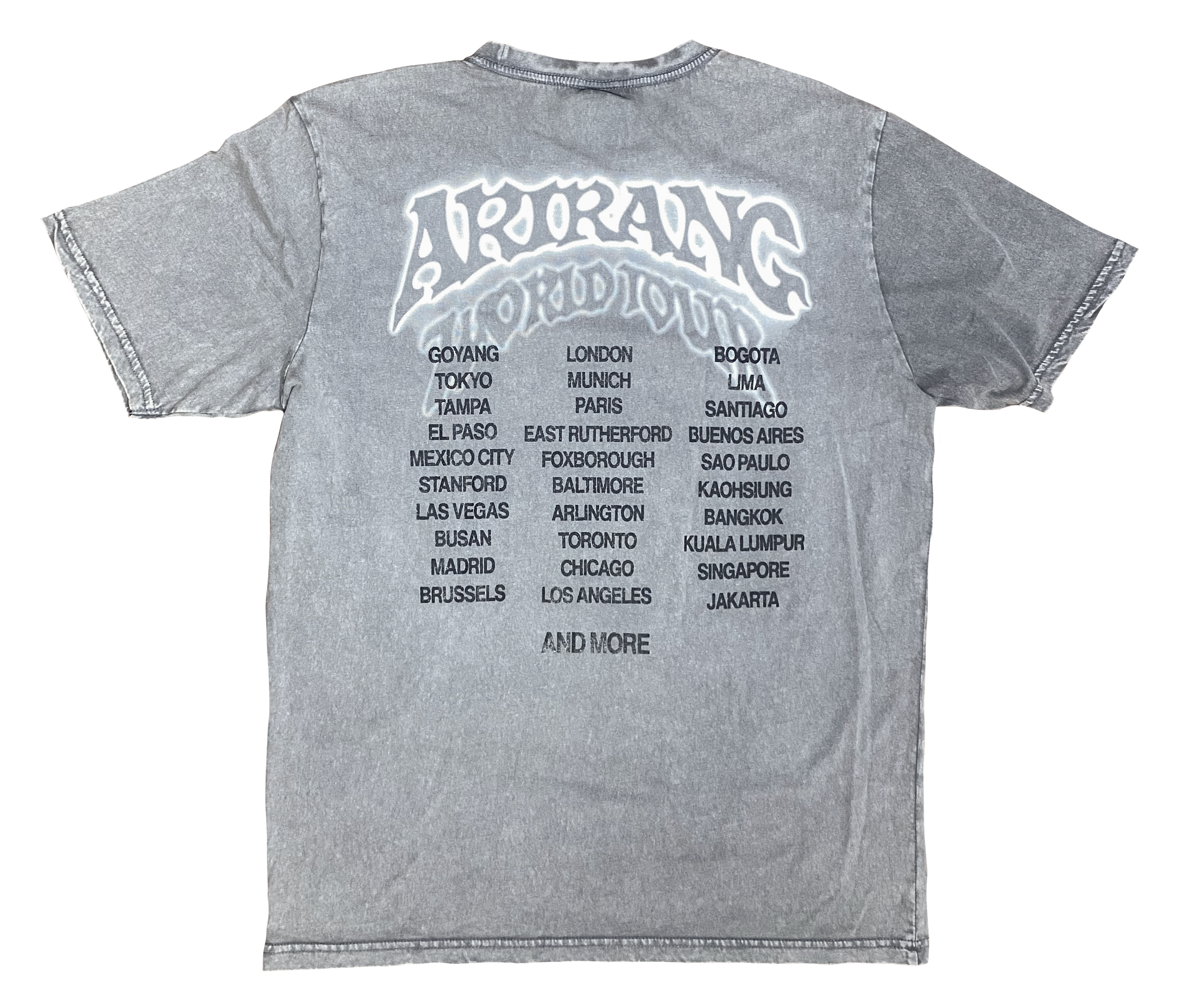 BTS Arirang World Tour #3 - Merch Tour - Polera Manga Corta 2