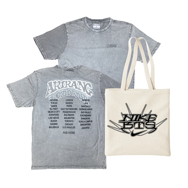 PACK PROMO NIKE Polera BTS Arirang + Tote Bag #3