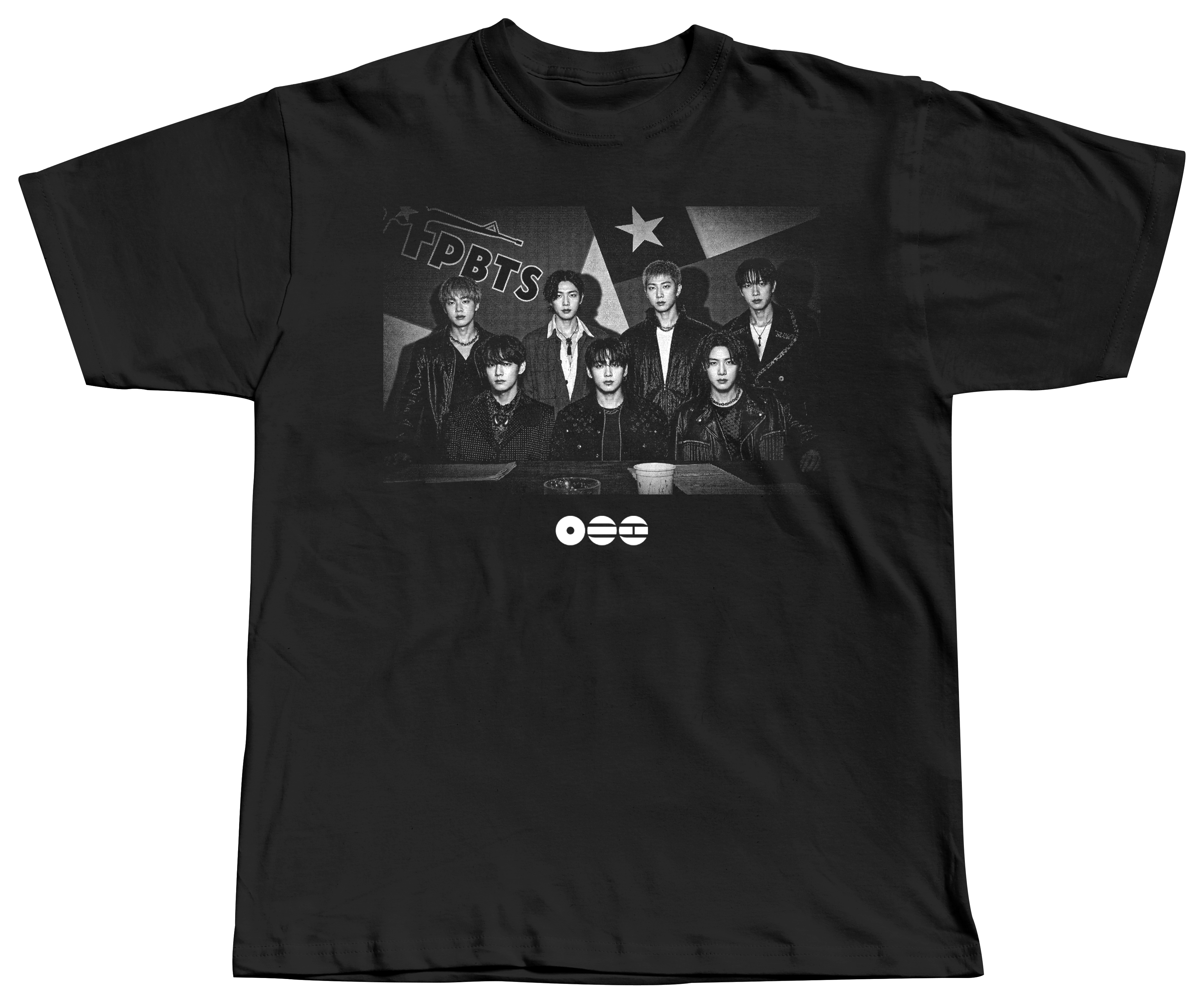 BTS Frente Patriótico - Merch Tour - Polera Manga Corta PREVENTA