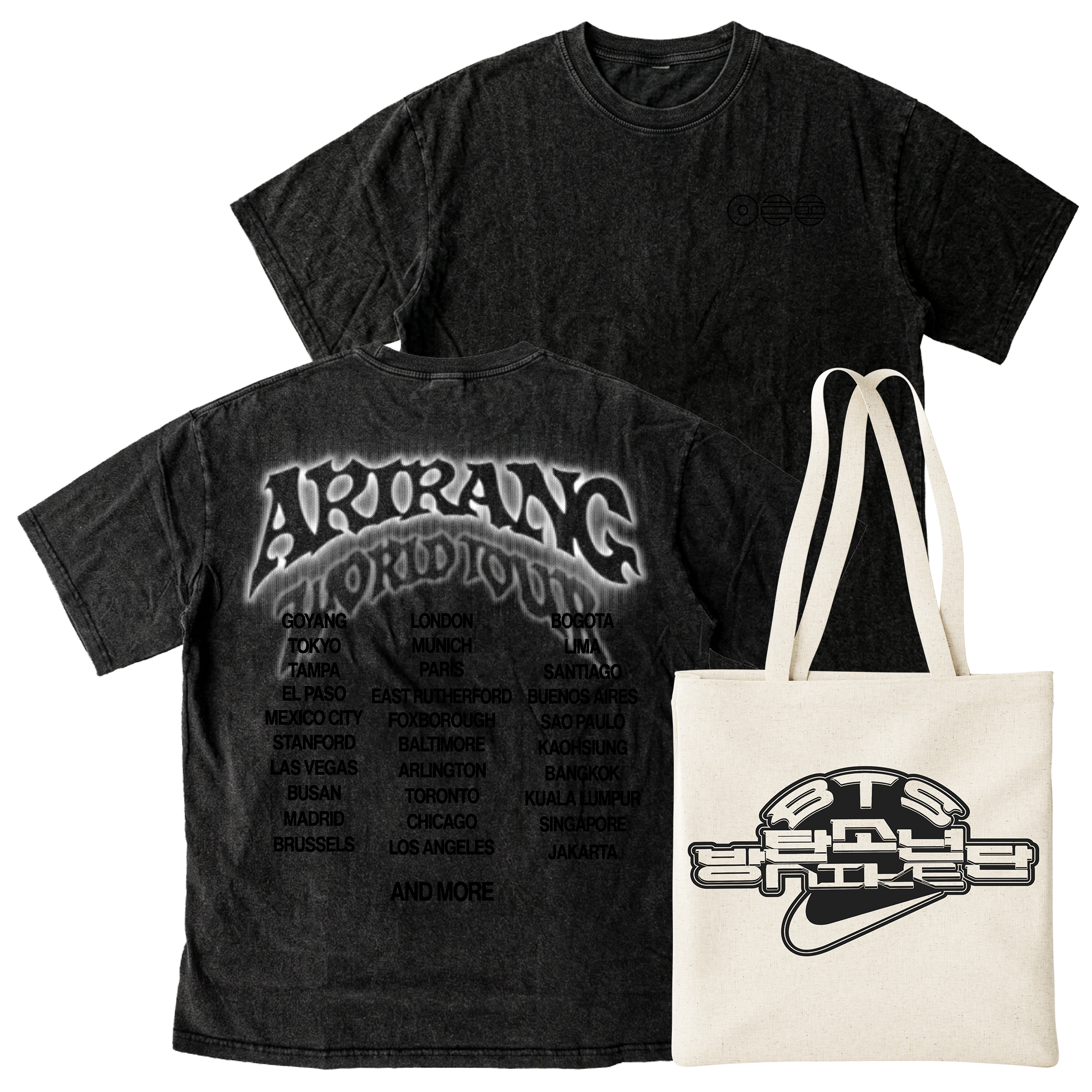 PACK PROMO NIKE Polera BTS Arirang + Tote Bag #3 3