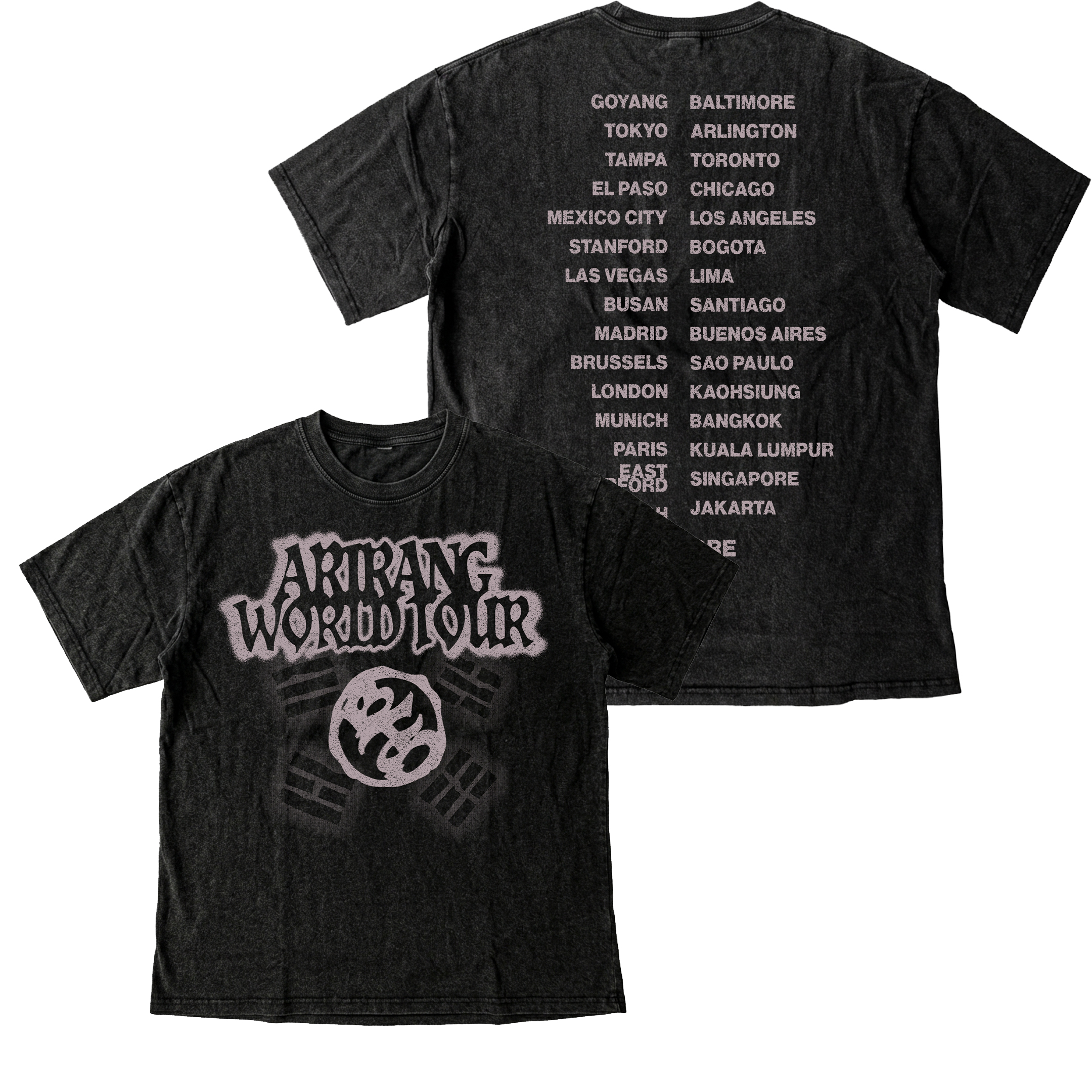 BTS Arirang World Tour - Merch Tour - Polera Manga Corta - STOCK ENTREGA INMEDIATA 2