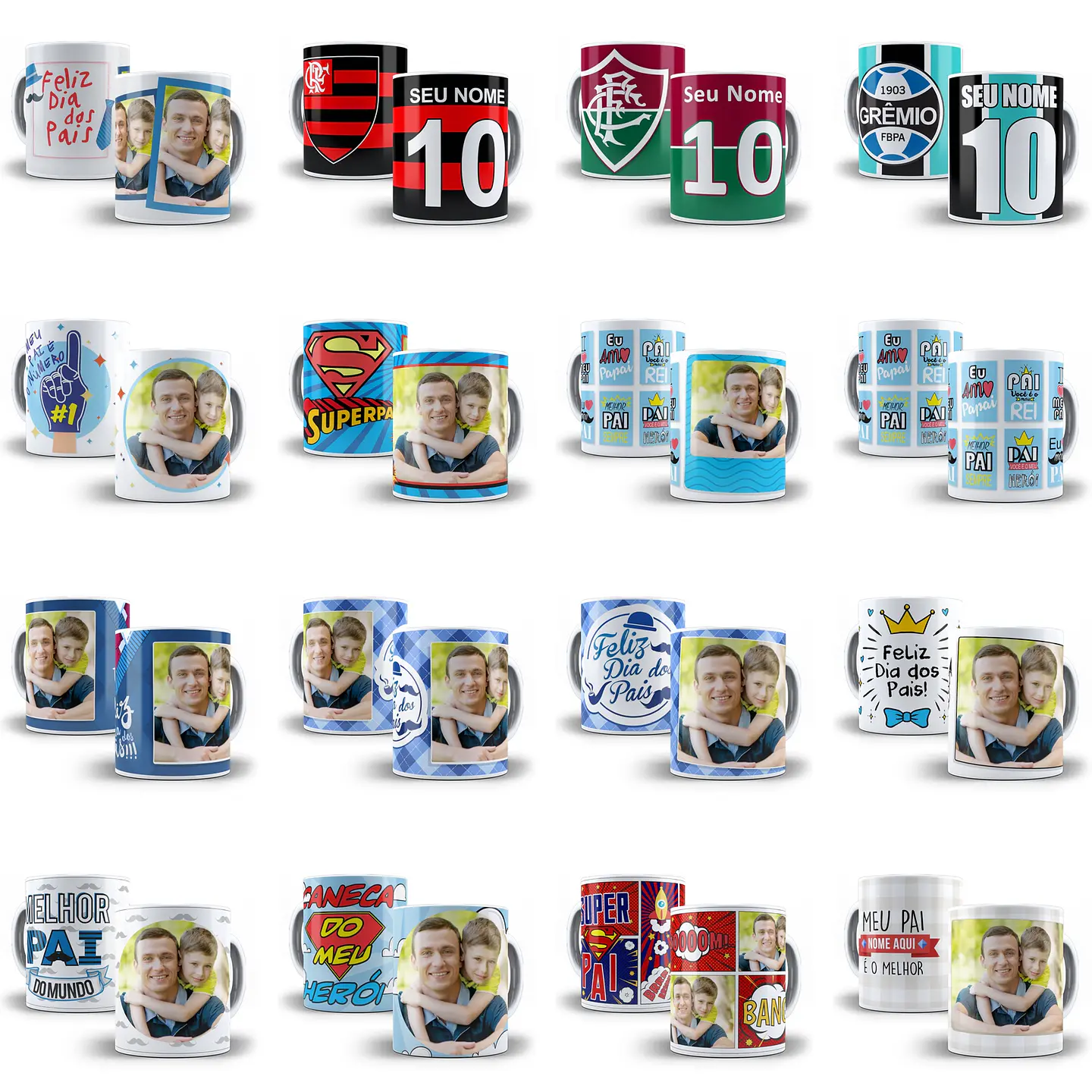 130 Artes para Canecas Dia dos Pais Arquivo em Jpg/Png 3