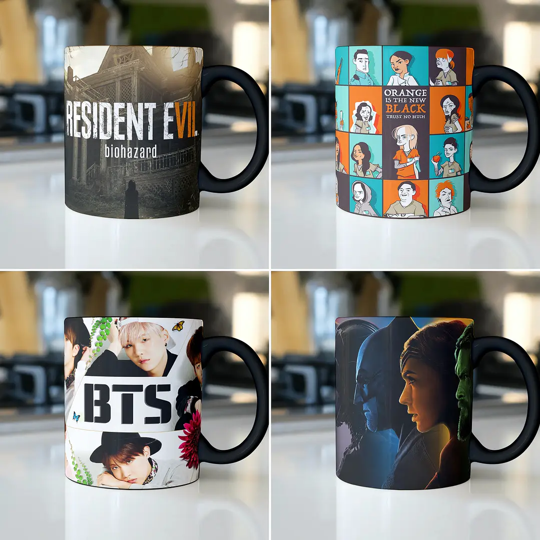 90 Artes para Caneca 4K Arquivo em Jpge/Png 8