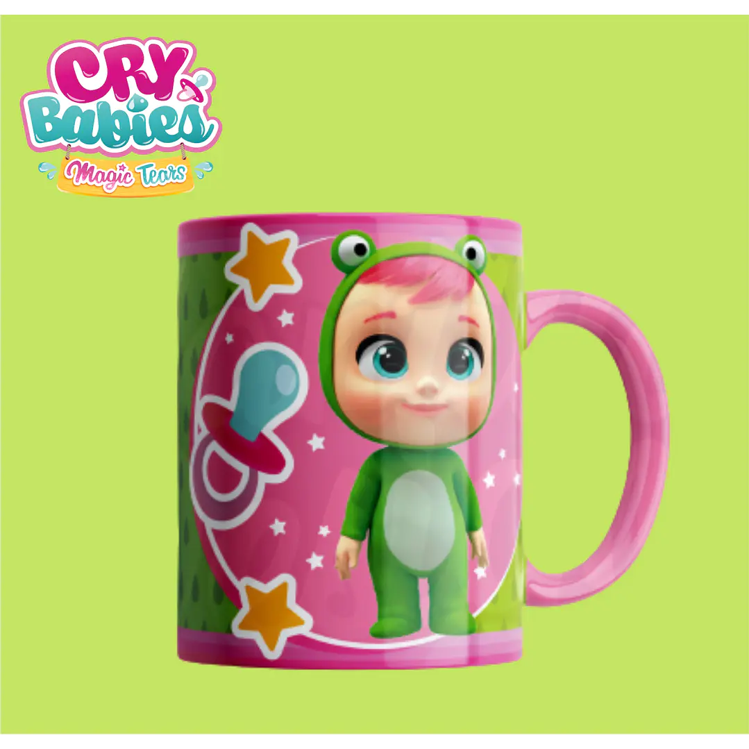 7 Artes Caneca Baby Crys Editável em Photoshop 5
