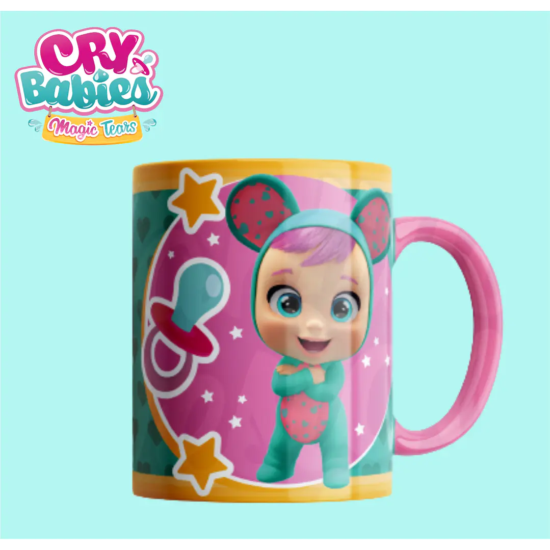 7 Artes Caneca Baby Crys Editável em Photoshop 6