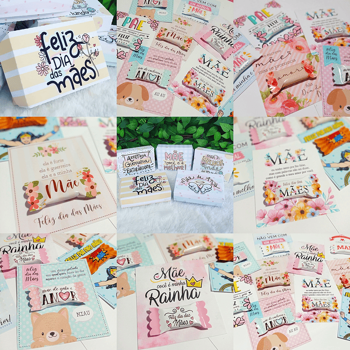 Mega Pacote de Artes para Canecas Dia das Mães 21 Sublimação 9