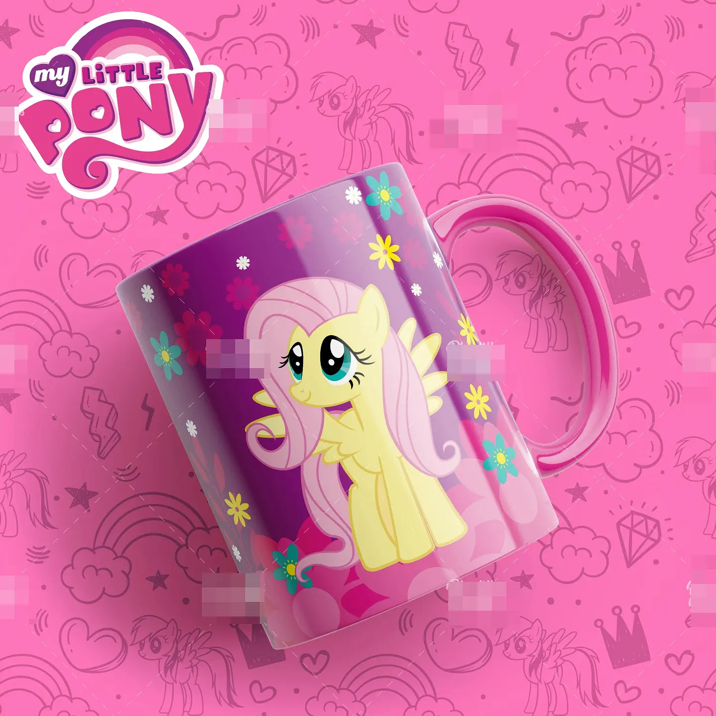 13 Artes Caneca My Little Pony Editável em Photoshop 5