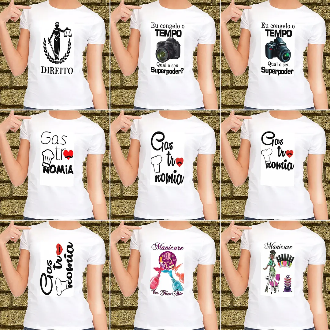 36 Artes Caneca Profissões e Cursos Feminino Editável em Photoshop 2