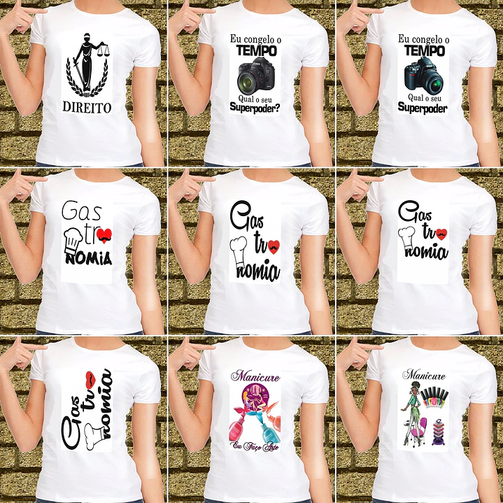 36 Artes Caneca Profissões e Cursos Feminino Editável em Photoshop 2