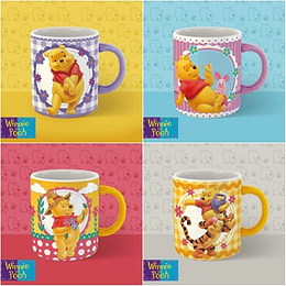 15 Artes Caneca Ursinho Pooh Editável em Photoshop