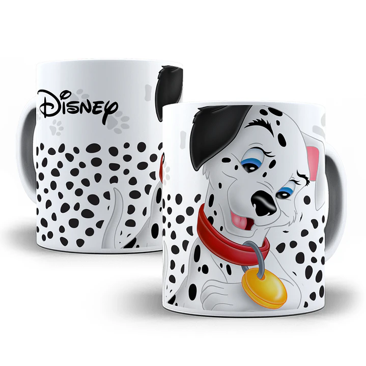 6 Artes para Caneca 101 Dálmatas Arquivo em Jpge/Png 4