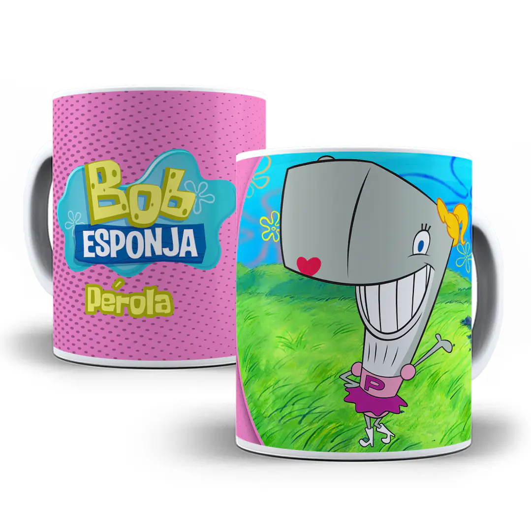 10 Artes Caneca Bob Esponja Editável em Photoshop 4