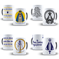 10 Artes para Caneca Nossa Senhora da Aparecida Editável em Corel Draw - Thumbnail 1